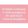 Pudełko na koperty - wybrany wzór